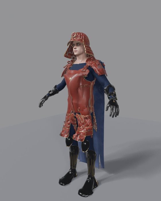 Samurai Lv120 armor set