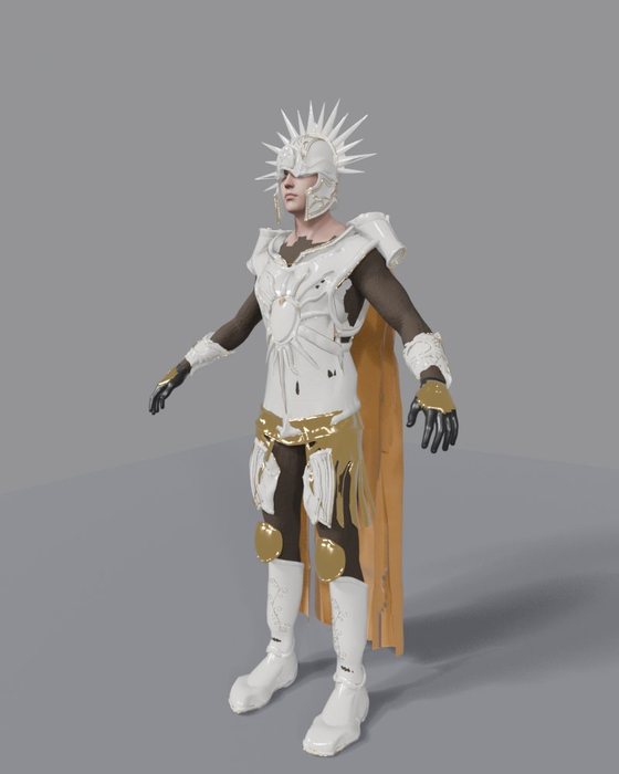 Sun Priest Lv120 armor set