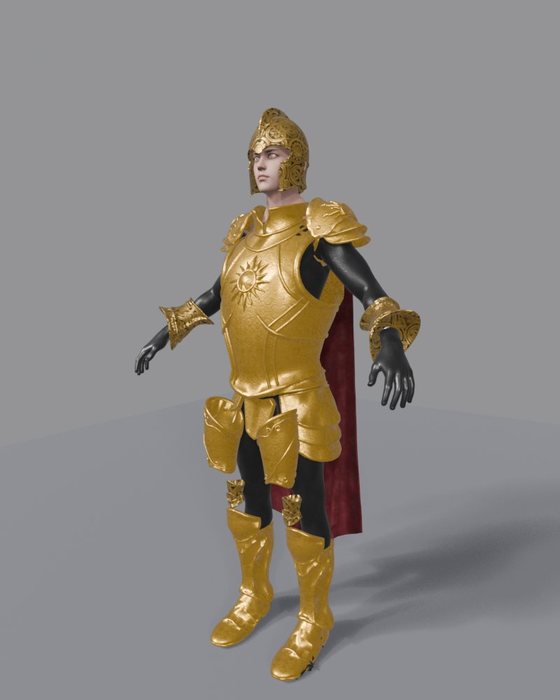 Templar Lv120 armor set