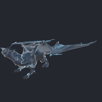 White Dragon summon Lv2, ice