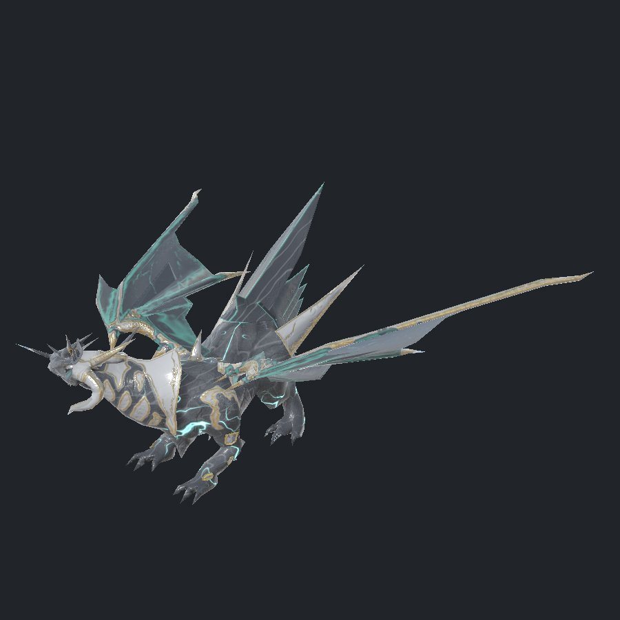 White Dragon companion