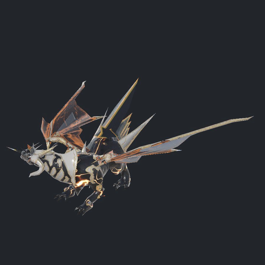 White Dragon companion