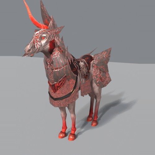Unicorn summon, fire